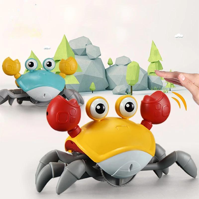 Индукционные детские игрушки Escape Crab, музыкальные игрушки для ползания, электронные для мальчиков, усилитель для девочек, интерактивные игрушки для детей
Индукционные детские игрушки Escape Crab, музыкальные игрушки для ползания, электронные для мальчиков, усилитель для девочек, интерактивные игрушки для детей