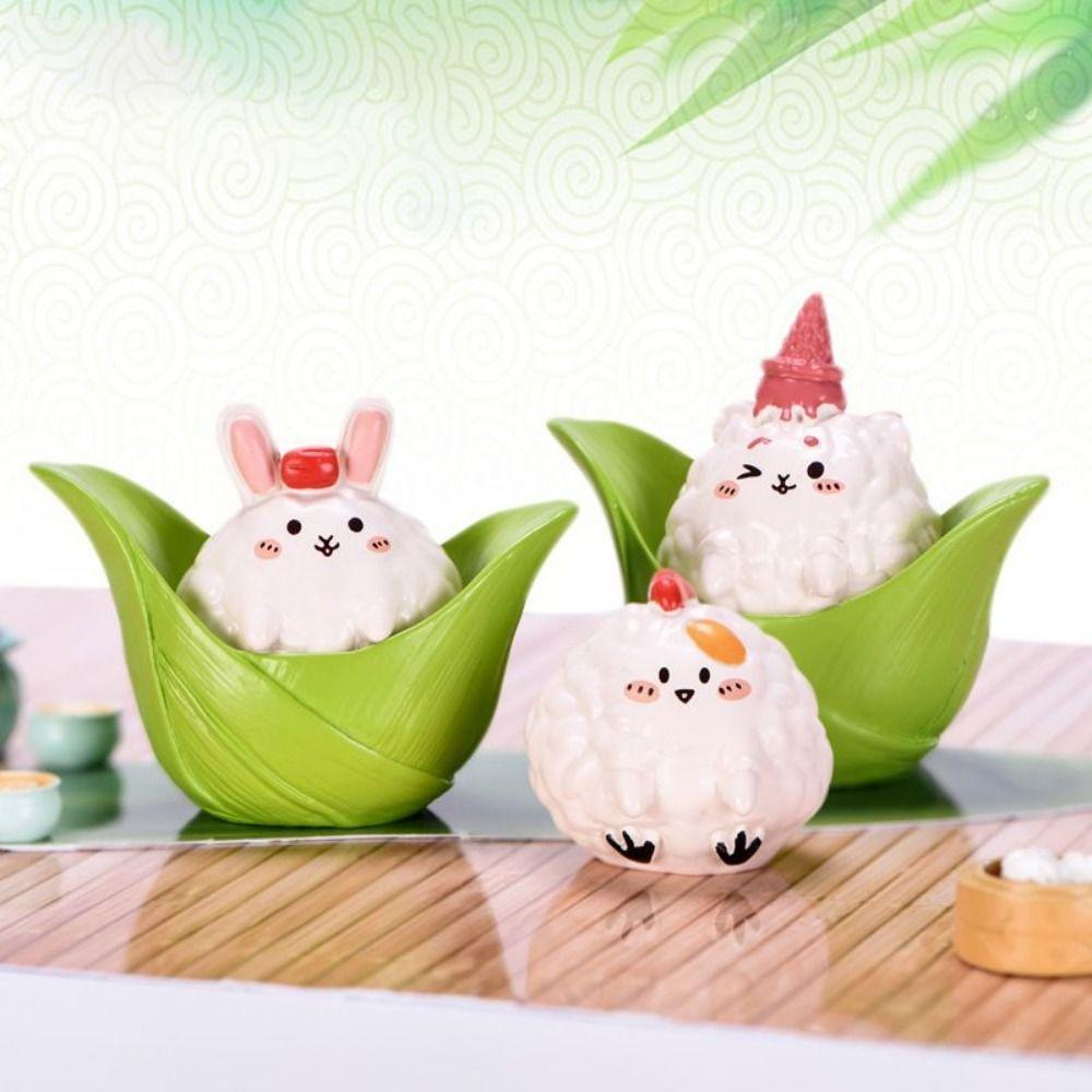 DIY Милые миниатюры Zongzi Микропейзаж Украшения Zongzi Праздник драконьих лодок Украшения Сад style 8
DIY Милые миниатюры Zongzi Микропейзаж Украшения Zongzi Праздник драконьих лодок Украшения Сад style 8