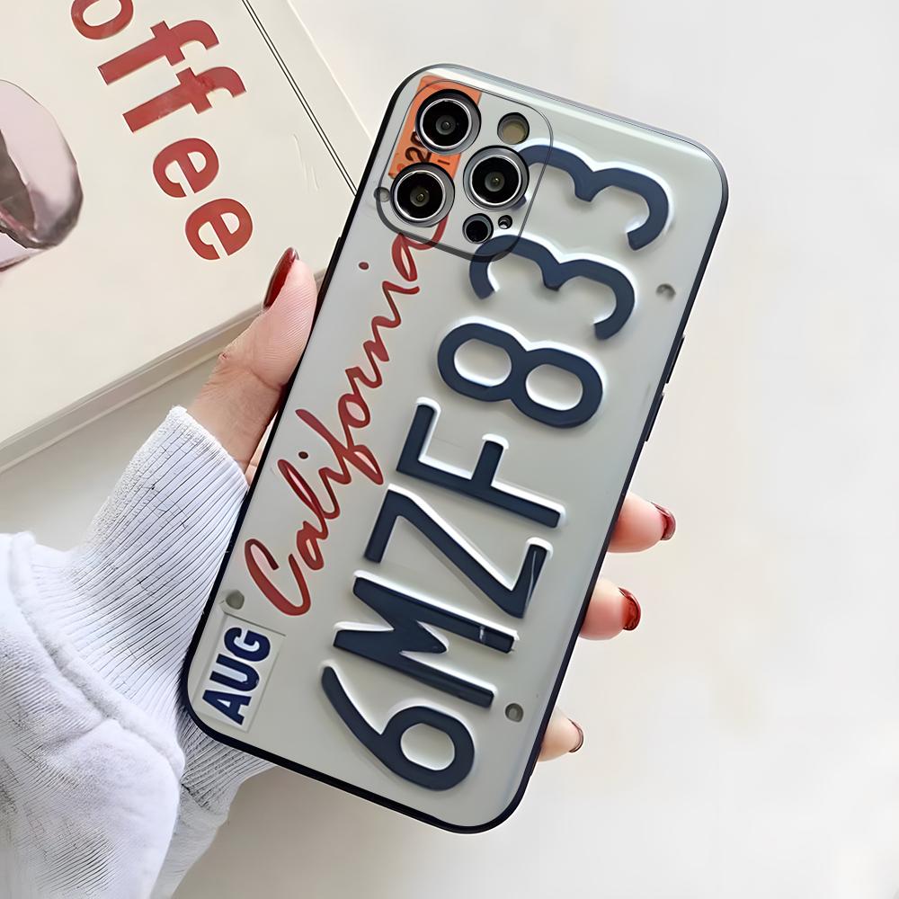 Retro License Plate Design Phone Case For IPhone 17 Pro Max 16 15 14 Pro Max 13 11 X Xs Xr 8 7Plus Silicone Cover iPhone17 Pro Max
Retro License Plate Design Phone Case For IPhone 17 Pro Max 16 15 14 Pro Max 13 11 X Xs Xr 8 7Plus Silicone Cover iPhone17 Pro Max