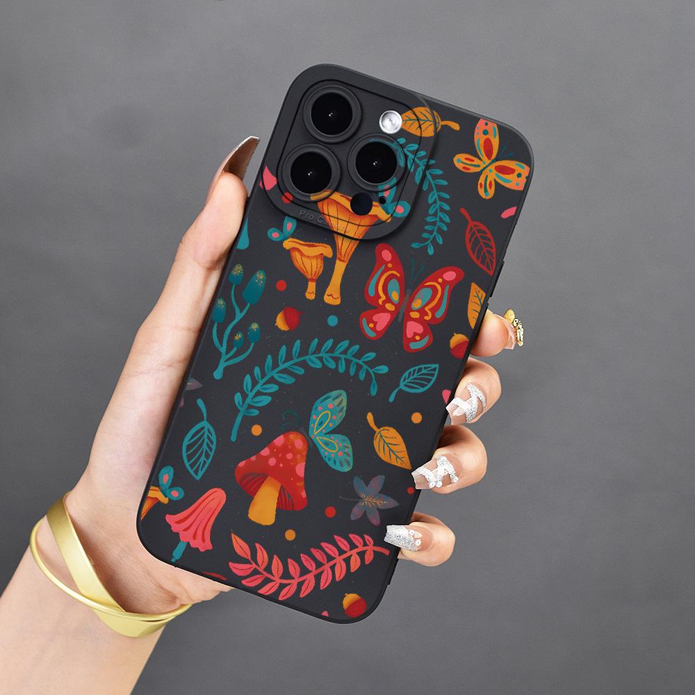 «Чехол для iPhone 15 с рисунком цветов и бабочек, мягкий чехол, защищающий от падения» iPhone 12 чёрный
«Чехол для iPhone 15 с рисунком цветов и бабочек, мягкий чехол, защищающий от падения» iPhone 12 чёрный