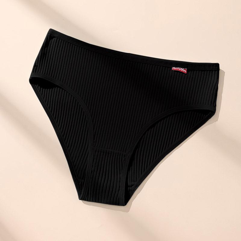 High Waist Large Size Panties Cotton Ribbed Panties Shein Women S Panties Briefs L чорний
High Waist Large Size Panties Cotton Ribbed Panties Shein Women S Panties Briefs L чорний