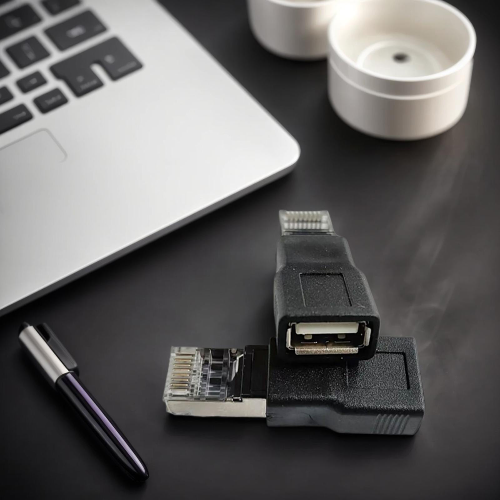 2Pcs USB to RJ45 Ethernet Adapter USB Female to RJ45 Male Network Dongle for Laptops Routers 100Mbps Reliable Networking
2Pcs USB to RJ45 Ethernet Adapter USB Female to RJ45 Male Network Dongle for Laptops Routers 100Mbps Reliable Networking