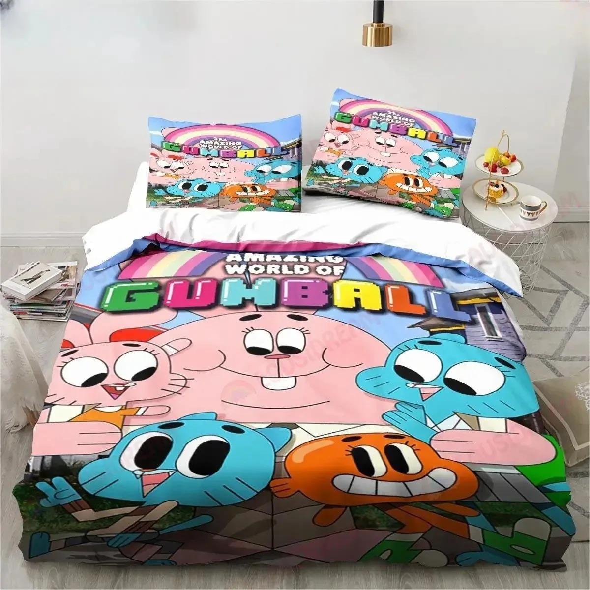 New Cartoon The Amazing World Gumball Bedding Set Bedroom Soft Modern Bedspreads Comefortable Duvet Cover Quilt Cover Pillowcase 70x133cm 3pcs
New Cartoon The Amazing World Gumball Bedding Set Bedroom Soft Modern Bedspreads Comefortable Duvet Cover Quilt Cover Pillowcase 70x133cm 3pcs