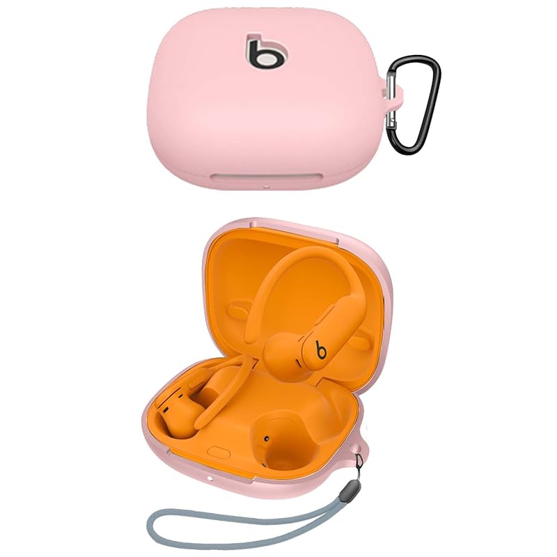 Beats Powerbeats Pro 2 for case YAJOJO wireless earphones charging case cover With carabiner and key chain silicone protective case Fall prevention
Beats Powerbeats Pro 2 for case YAJOJO wireless earphones charging case cover With carabiner and key chain silicone protective case Fall prevention