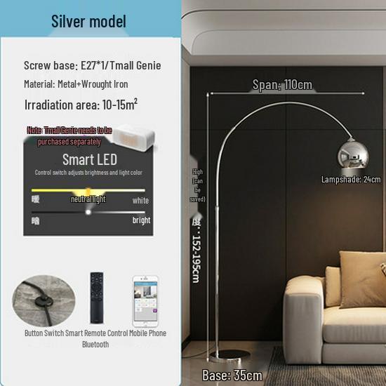 Современный скандинавский итальянский роскошный торшер: Элегантный минималистичный дизайн для гостиной
Современный скандинавский итальянский роскошный торшер: Элегантный минималистичный дизайн для гостиной