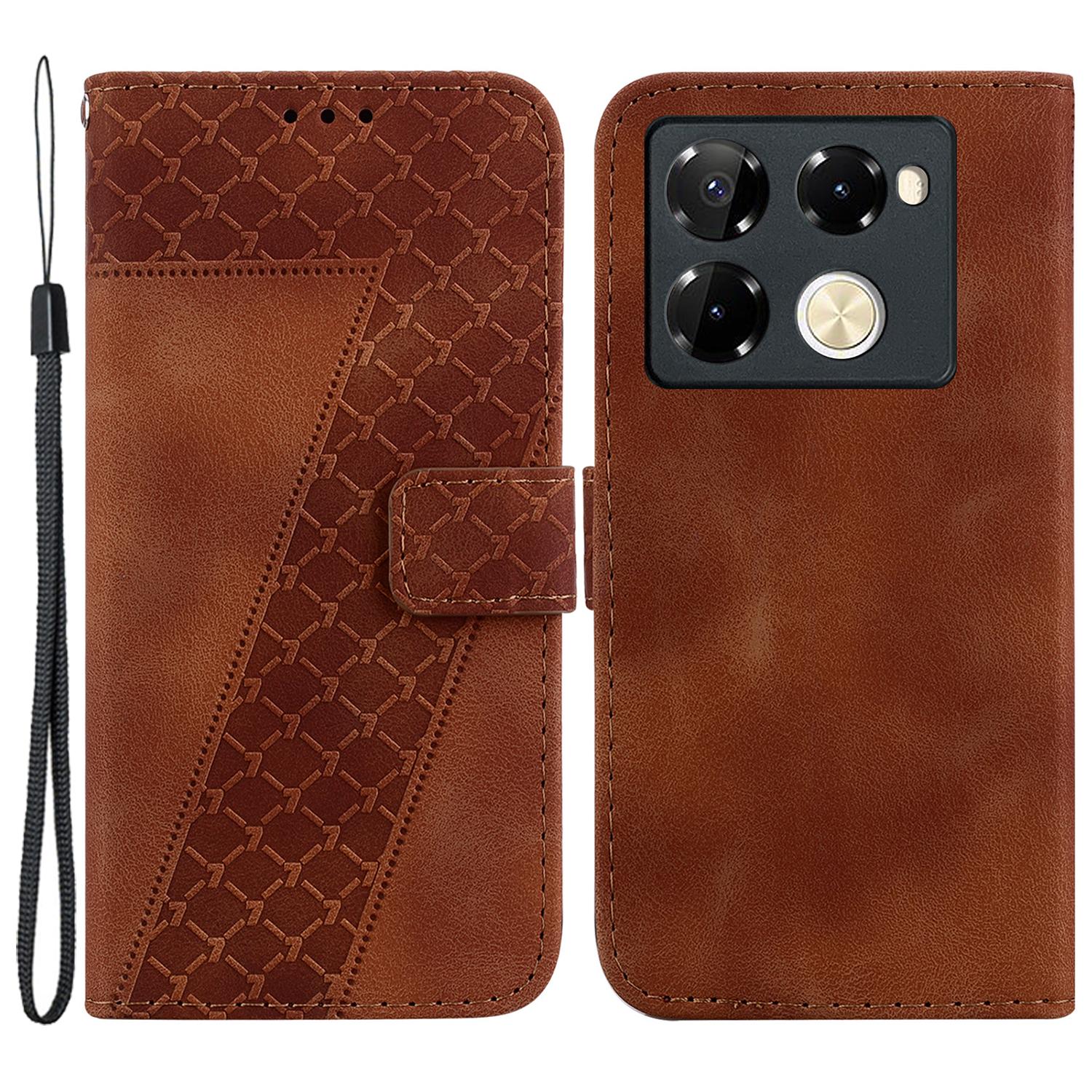 For Infinix Note 40 Pro+/Note 40 Pro 5G Cell Phone Case 7-Shaped Pattern PU Leather Cover F
For Infinix Note 40 Pro+/Note 40 Pro 5G Cell Phone Case 7-Shaped Pattern PU Leather Cover F