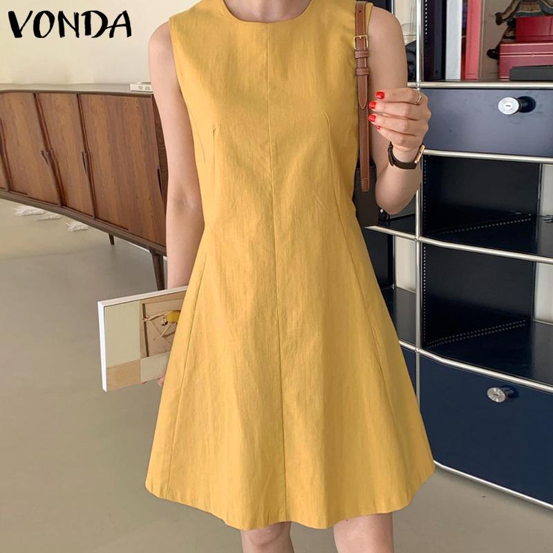 VONDA Лето Женщины X Линия Короткие Платья Сплошной Цвет Повседневный Свободный Мини Платье Плюс Размер
VONDA Лето Женщины X Линия Короткие Платья Сплошной Цвет Повседневный Свободный Мини Платье Плюс Размер