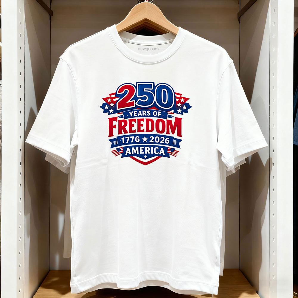 250 Years Of Freedom America 17762026 250th Birthday t shirt Women Unisex Casual cotton graphic t shirts Creative streetwear S
250 Years Of Freedom America 17762026 250th Birthday t shirt Women Unisex Casual cotton graphic t shirts Creative streetwear S