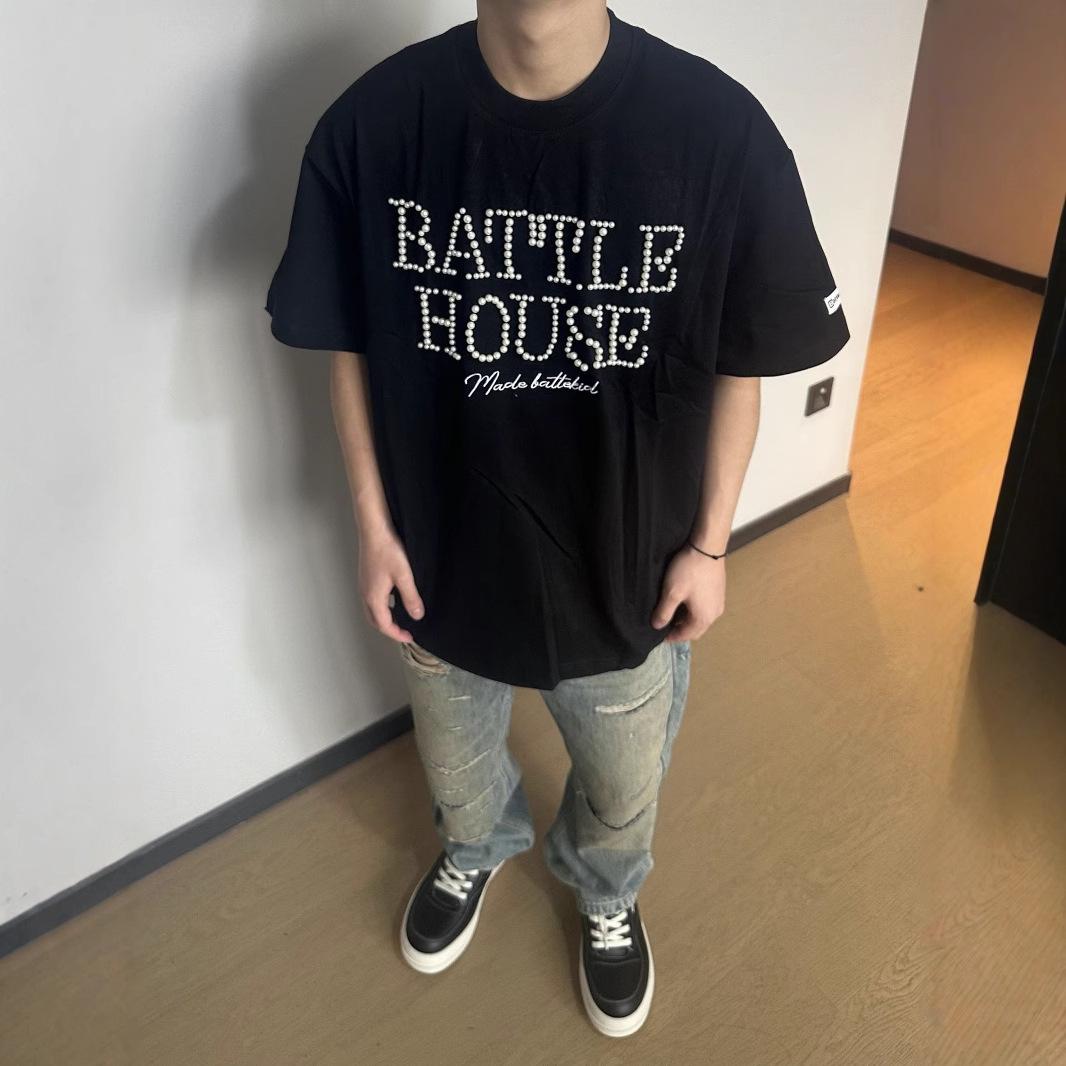 Unisex Hip Hop Studded Letter Short Sleeve T-Shirt - American Street Style XXXL червоний
Unisex Hip Hop Studded Letter Short Sleeve T-Shirt - American Street Style XXXL червоний