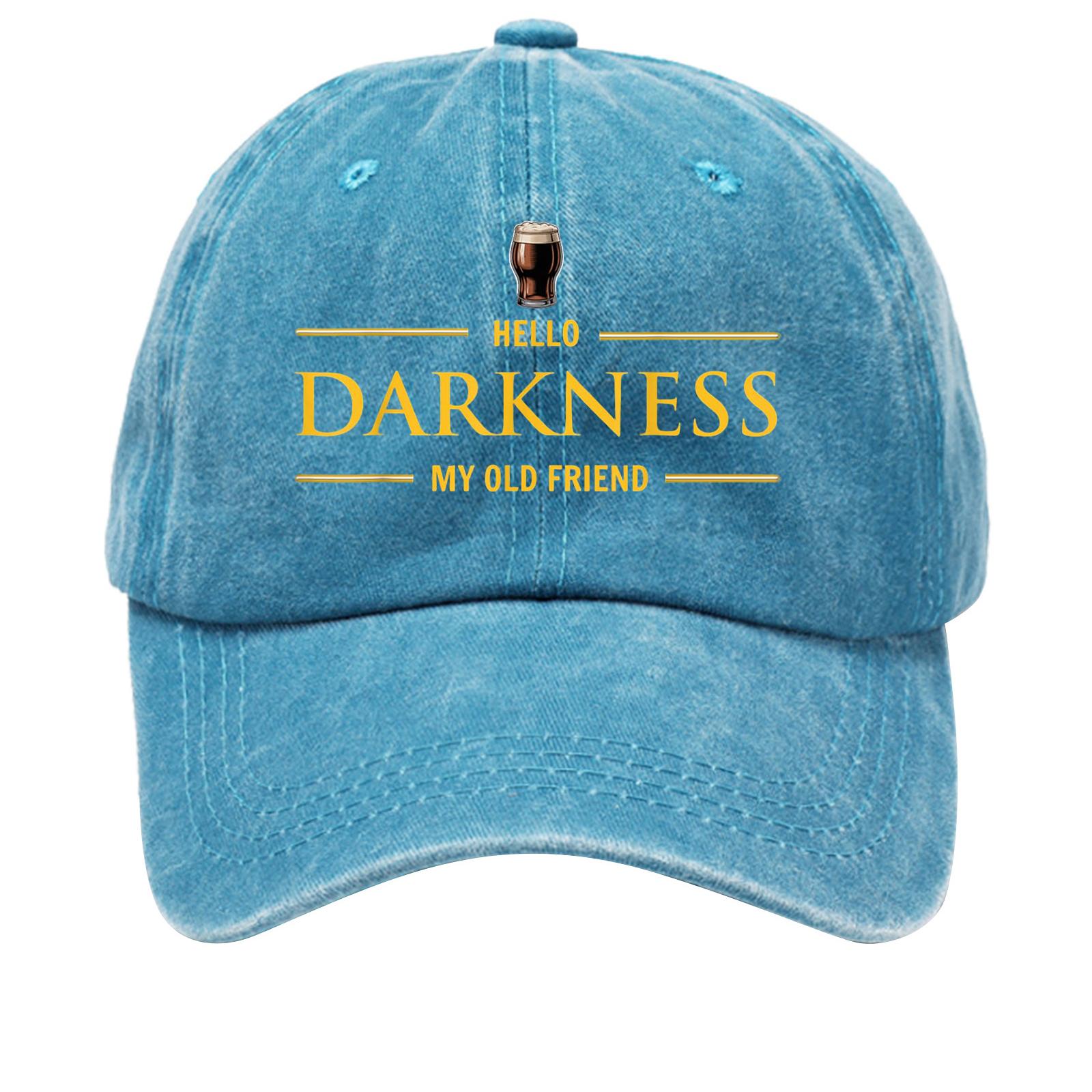 Washed Cotton Baseball Cap Vintage Style Soft Top Denim Hat with Distressed Look and Embroidered Text Design Adjustable Back Strap One Size
Washed Cotton Baseball Cap Vintage Style Soft Top Denim Hat with Distressed Look and Embroidered Text Design Adjustable Back Strap One Size