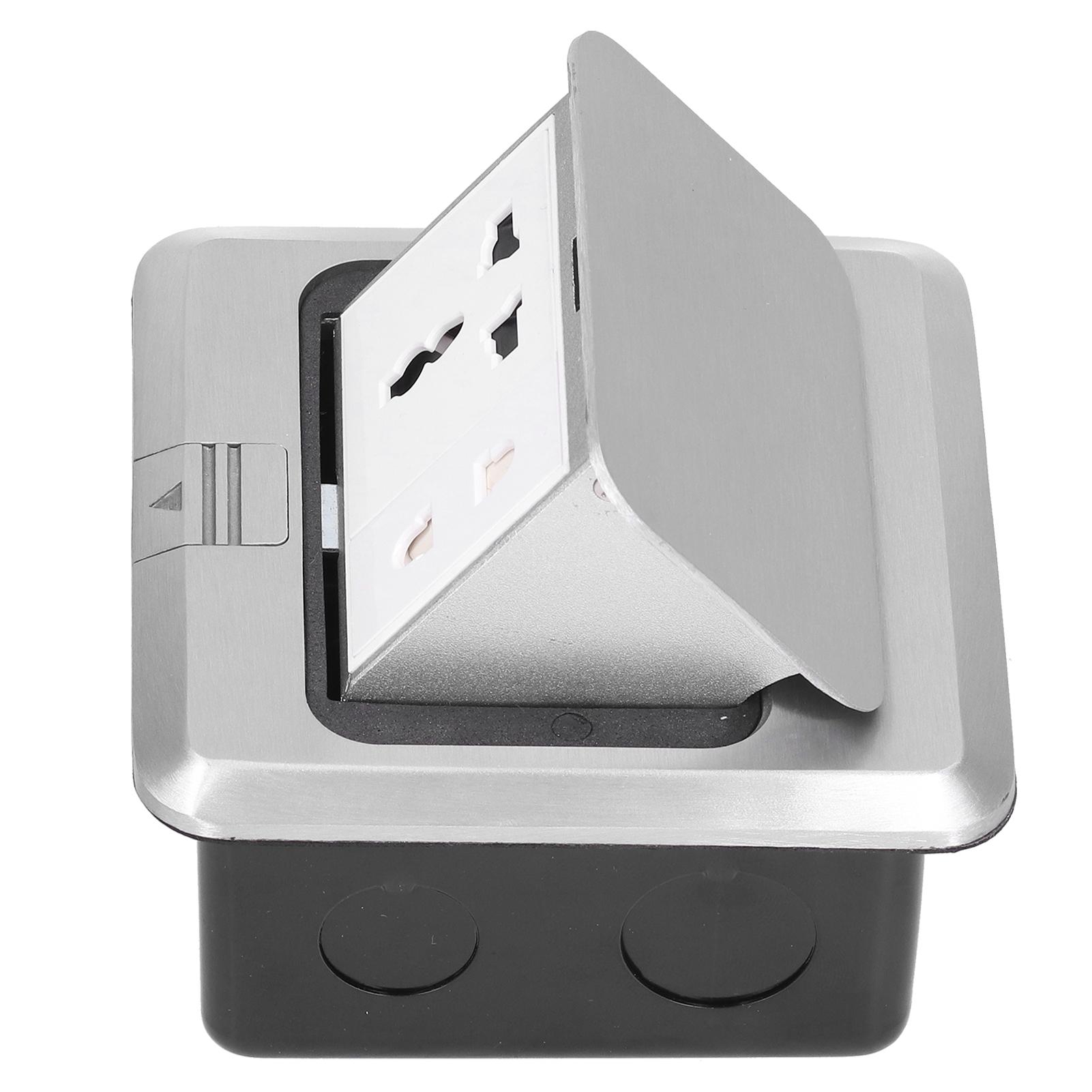 Floor Socket Pop Up Electrical Outlet Box Assembly Waterproof 250V 13A for Kitchen Office
Floor Socket Pop Up Electrical Outlet Box Assembly Waterproof 250V 13A for Kitchen Office