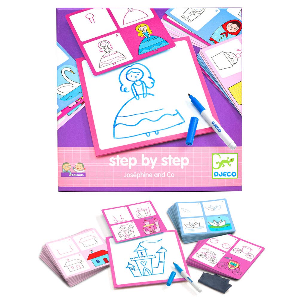 DJECO Step by Step Josephine Toy Обучающая игрушка Набор для рисования интерактивной доски Принцесса Дети 3 лет Милый подарок на день рождения Рождество Домашнее время
DJECO Step by Step Josephine Toy Обучающая игрушка Набор для рисования интерактивной доски Принцесса Дети 3 лет Милый подарок на день рождения Рождество Домашнее время