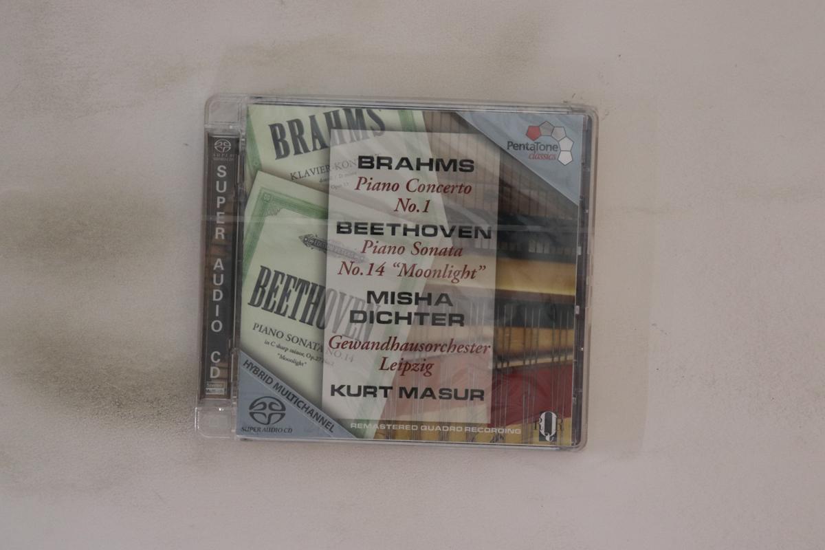 CD MISCHA DICHTER, GEWANDHAUSORCHESTER - Brahms Piano Concerto No. 1 / Beeth PTC5186124 PentaTone class 2009 Europe Classical Used
CD MISCHA DICHTER, GEWANDHAUSORCHESTER - Brahms Piano Concerto No. 1 / Beeth PTC5186124 PentaTone class 2009 Europe Classical Used