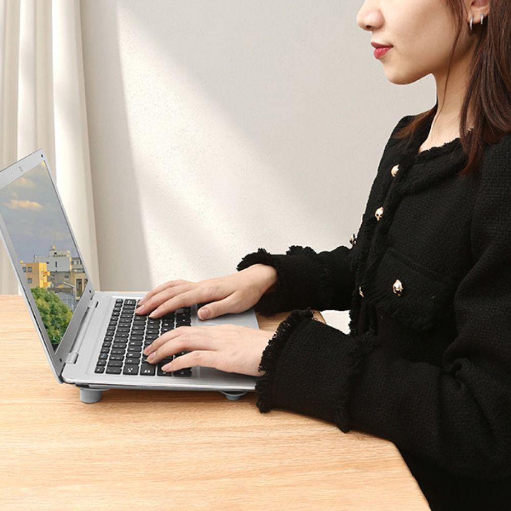 Radiative Invisible Notebook Holders Mini Self Adhesive Laptop Stand Mini Laptop Stand Notebook 4pcs
Radiative Invisible Notebook Holders Mini Self Adhesive Laptop Stand Mini Laptop Stand Notebook 4pcs