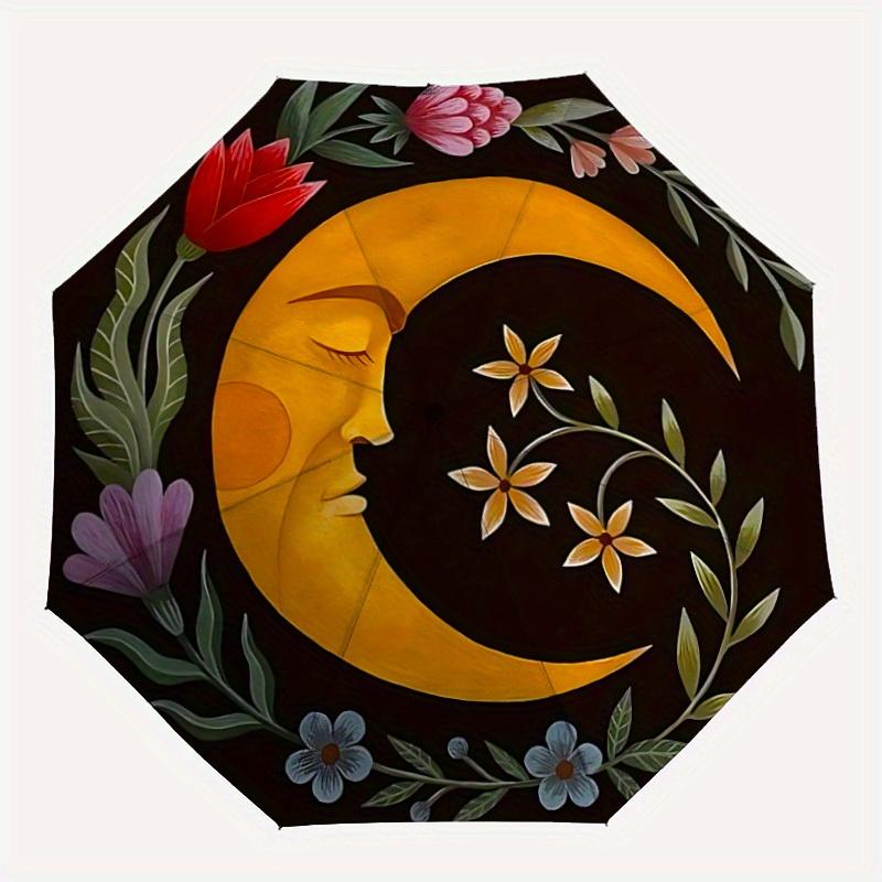 1pc Moon Face Art Auto Umbrella 8-Bone Design Compact Gear for Outdoor Travel, Perfect Holiday Gift y250827013
1pc Moon Face Art Auto Umbrella 8-Bone Design Compact Gear for Outdoor Travel, Perfect Holiday Gift y250827013