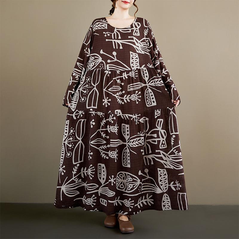 DIMANAF New 2026 Women Plus Size Spring Summer Beach Long Sleeve Dress Lady Loose Oversize Maxi Floral Print one size
DIMANAF New 2026 Women Plus Size Spring Summer Beach Long Sleeve Dress Lady Loose Oversize Maxi Floral Print one size