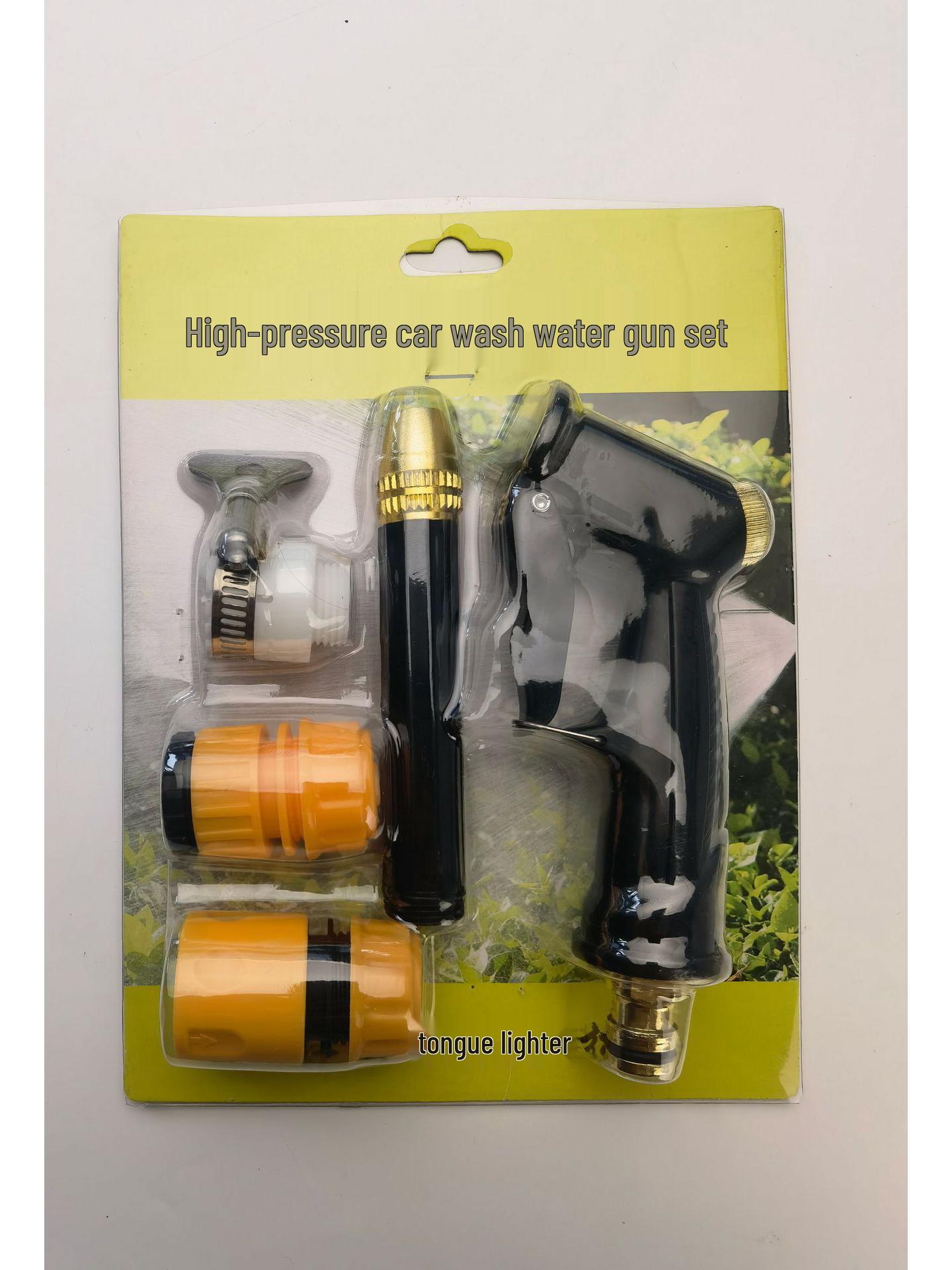 Tiger Knight High-Pressure Washer: Powerful Water Gun and Foam Pot Set for Car Wash and Household Cleaning
Tiger Knight High-Pressure Washer: Powerful Water Gun and Foam Pot Set for Car Wash and Household Cleaning
