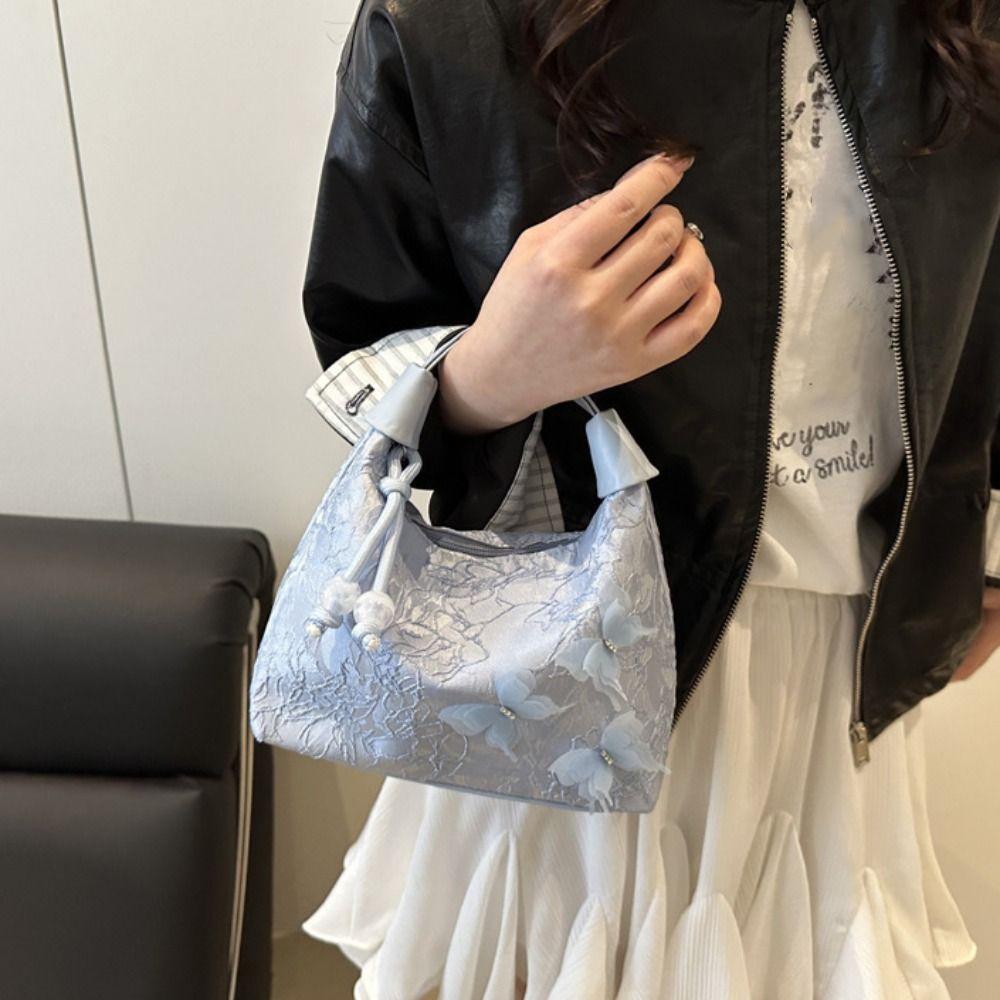 Butterfly New Chinese Style Handbag Canvas Cheongsam Bag Portable Hanfu Embroidery Handbag Women бежевий
Butterfly New Chinese Style Handbag Canvas Cheongsam Bag Portable Hanfu Embroidery Handbag Women бежевий