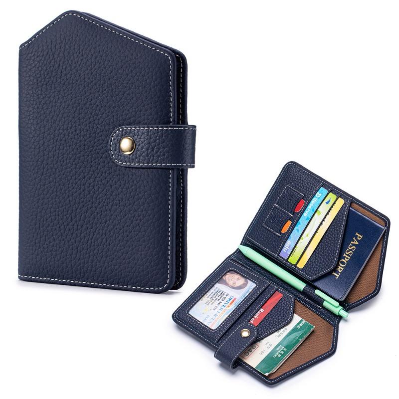 New leather multi-function ultra-thin RFID passport bag women s ticket holder portable passport document bag multi-card card bag
New leather multi-function ultra-thin RFID passport bag women s ticket holder portable passport document bag multi-card card bag