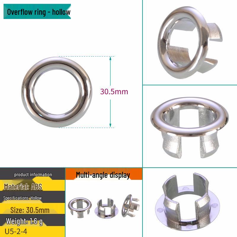Decorative Washbasin Overflow Hole Cover for Ceramic Sinks
Decorative Washbasin Overflow Hole Cover for Ceramic Sinks