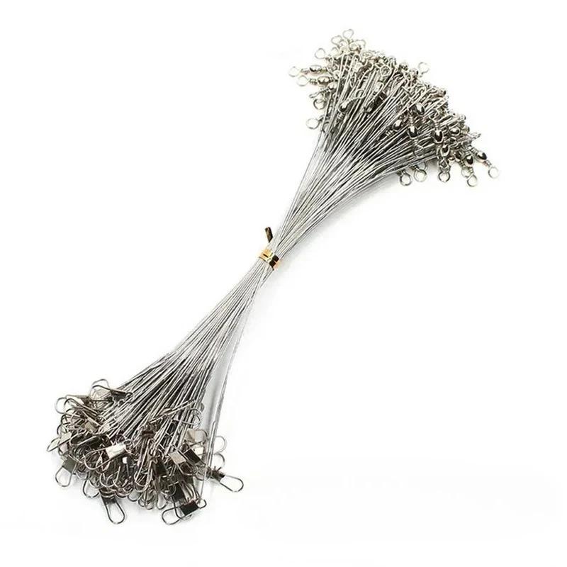 3/5/10PCS Stainless Steel Fishing Line Montee Roach Fishing Wire Leaders with Swivel 30-60CM Line Leaders with Snap & Swivel 40CM-1PC срібний
3/5/10PCS Stainless Steel Fishing Line Montee Roach Fishing Wire Leaders with Swivel 30-60CM Line Leaders with Snap & Swivel 40CM-1PC срібний