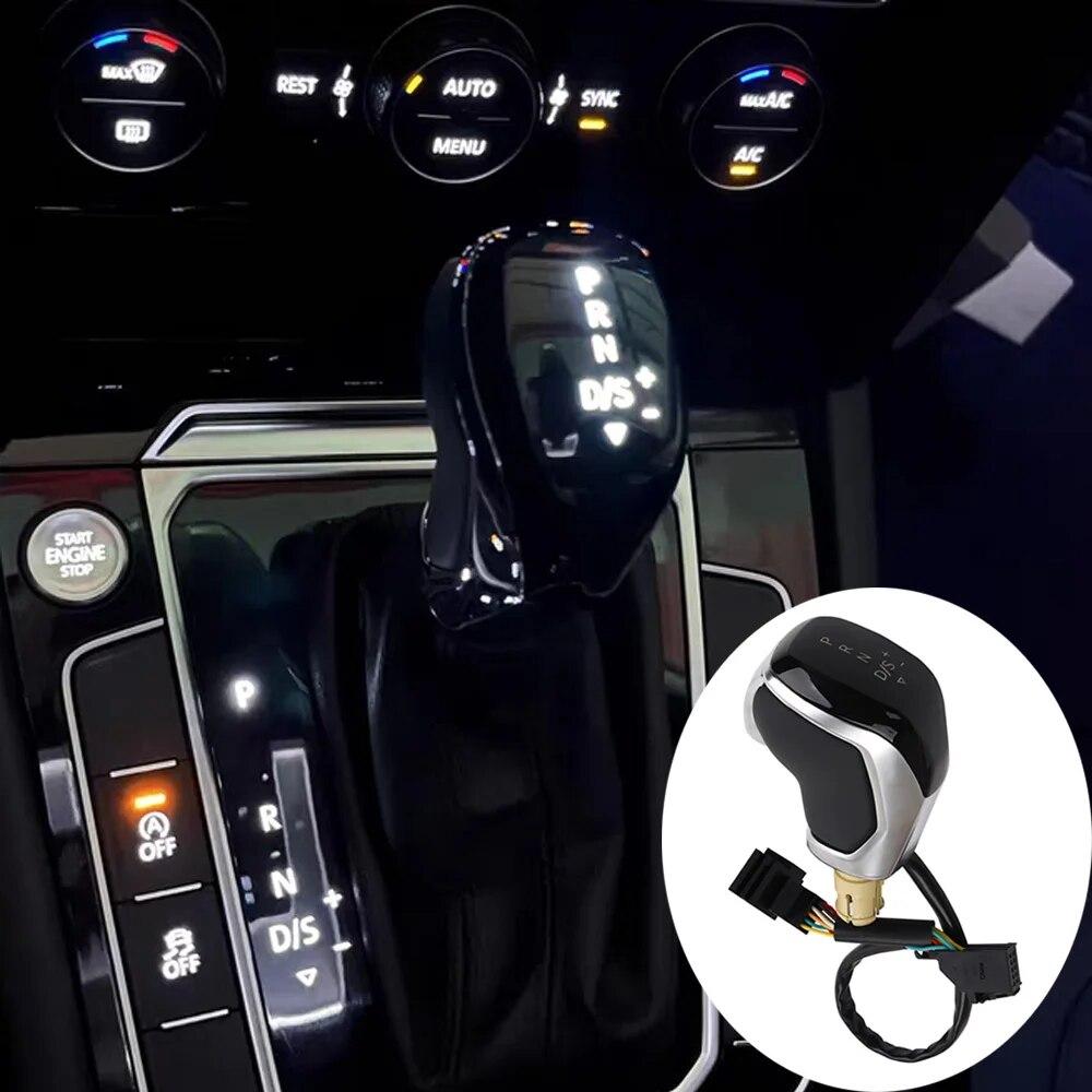 Светодиодный светильник DSG, ручка переключения передач, ручка рычага для VW Golf Passat B8 Tiguan MK2 Skoda Octavia CC Scirocco, автоматические автомобильные аксессуары
Светодиодный светильник DSG, ручка переключения передач, ручка рычага для VW Golf Passat B8 Tiguan MK2 Skoda Octavia CC Scirocco, автоматические автомобильные аксессуары