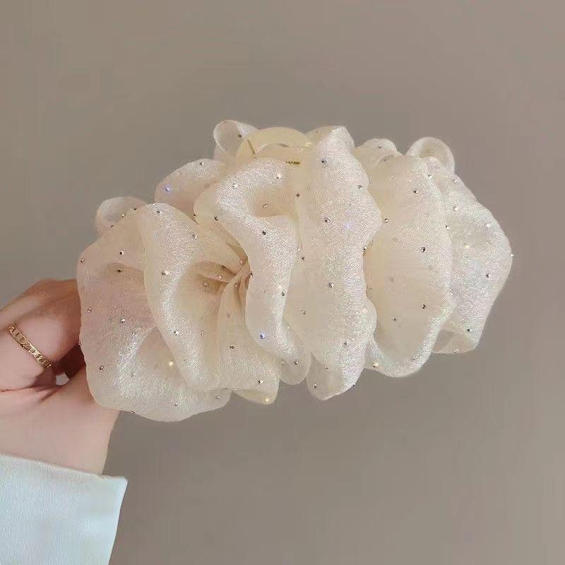 Блестящие звезды Seersucker Большая заколка для волос для женщин и девочек Корейская элегантная заколка-коготь Шифоновая заколка-акула Аксессуары для волос 13cm бежевый
Блестящие звезды Seersucker Большая заколка для волос для женщин и девочек Корейская элегантная заколка-коготь Шифоновая заколка-акула Аксессуары для волос 13cm бежевый