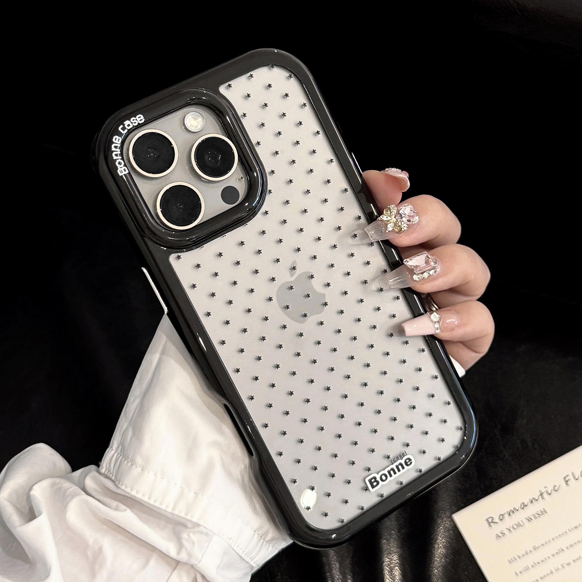 Simple Little Star Suitable for IPhone16promax Apple 15 Mobile Phone Case 13 Personality 14 Acrylic 12 Anti fall 16promax
Simple Little Star Suitable for IPhone16promax Apple 15 Mobile Phone Case 13 Personality 14 Acrylic 12 Anti fall 16promax