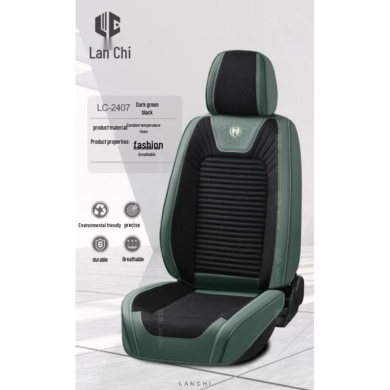 Blue Chi Universal Car Seat Cushion: Memory Foam, Full Coverage, Breathable Cotton Linen, Decorative Design.
Blue Chi Universal Car Seat Cushion: Memory Foam, Full Coverage, Breathable Cotton Linen, Decorative Design.