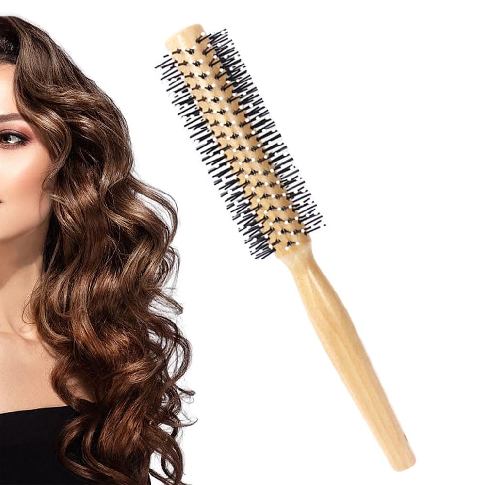 GLOWZEN Wooden Roll Hair Brush for Men and Blow Curl Hair Heat Shiny Beautiful Hair Natural Lightweight Design Women, Brush, Brush, Anti-Static, Care, бежевый
GLOWZEN Wooden Roll Hair Brush for Men and Blow Curl Hair Heat Shiny Beautiful Hair Natural Lightweight Design Women, Brush, Brush, Anti-Static, Care, бежевый