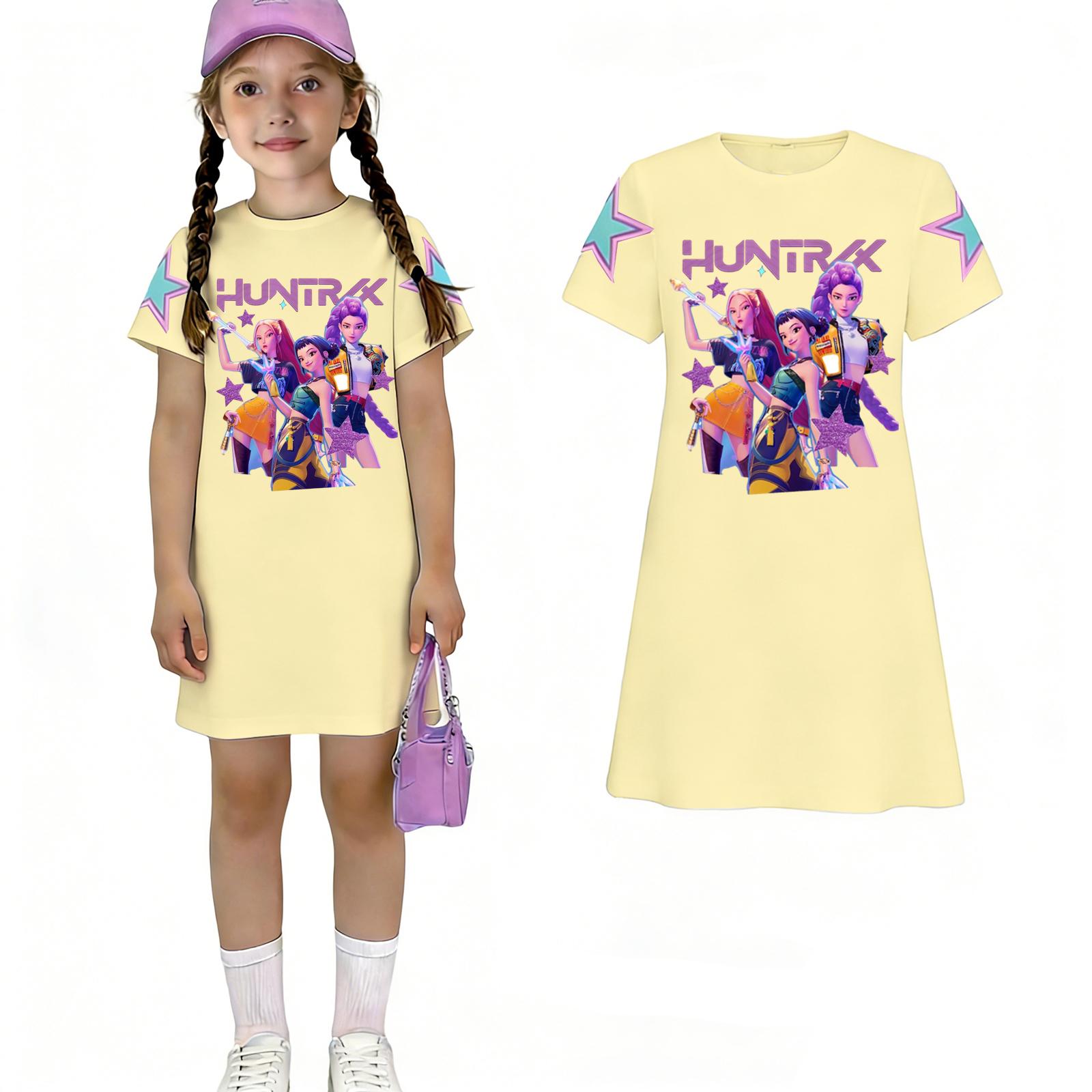 Children s Casual Round-neck Pullover Short-sleeved Dress 150 жёлтый
Children s Casual Round-neck Pullover Short-sleeved Dress 150 жёлтый