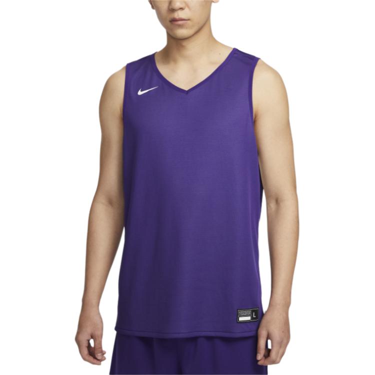 Nike Stock Reversible Breathable Versatile Comfortable Basketball Vest Men Tops Purple IB8827-547 S
Nike Stock Reversible Breathable Versatile Comfortable Basketball Vest Men Tops Purple IB8827-547 S