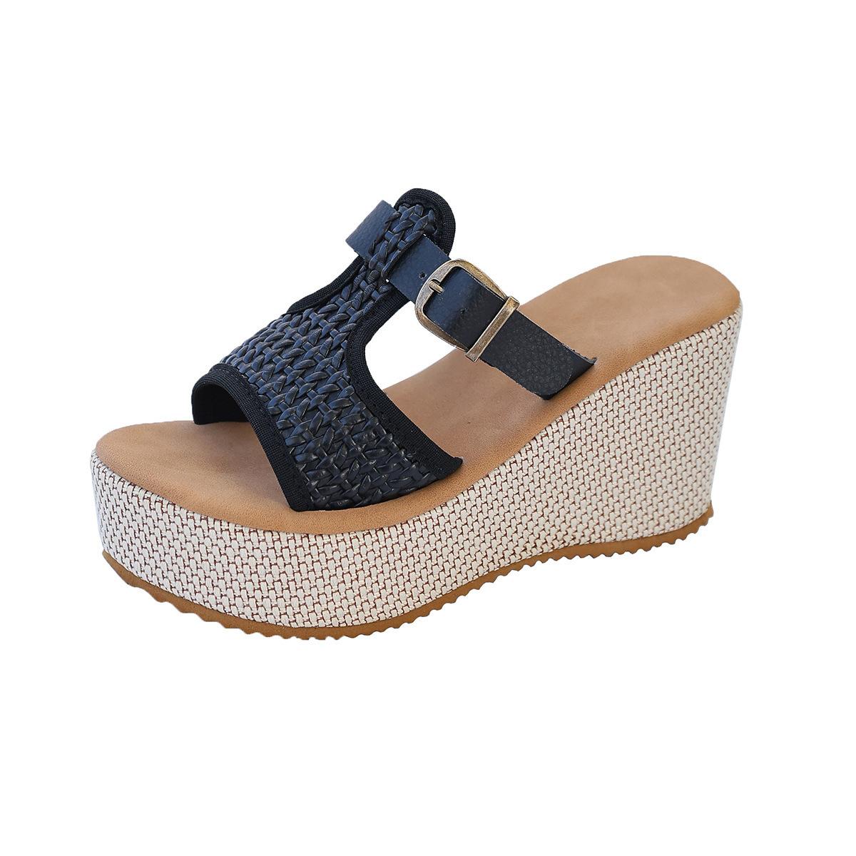 Summer 2026 Fashion Women Slip on Platform Wedges Flats Comfortable Peep Toe Plus Size Shoes for Women 36-43 Women Sandals 43 чорний
Summer 2026 Fashion Women Slip on Platform Wedges Flats Comfortable Peep Toe Plus Size Shoes for Women 36-43 Women Sandals 43 чорний