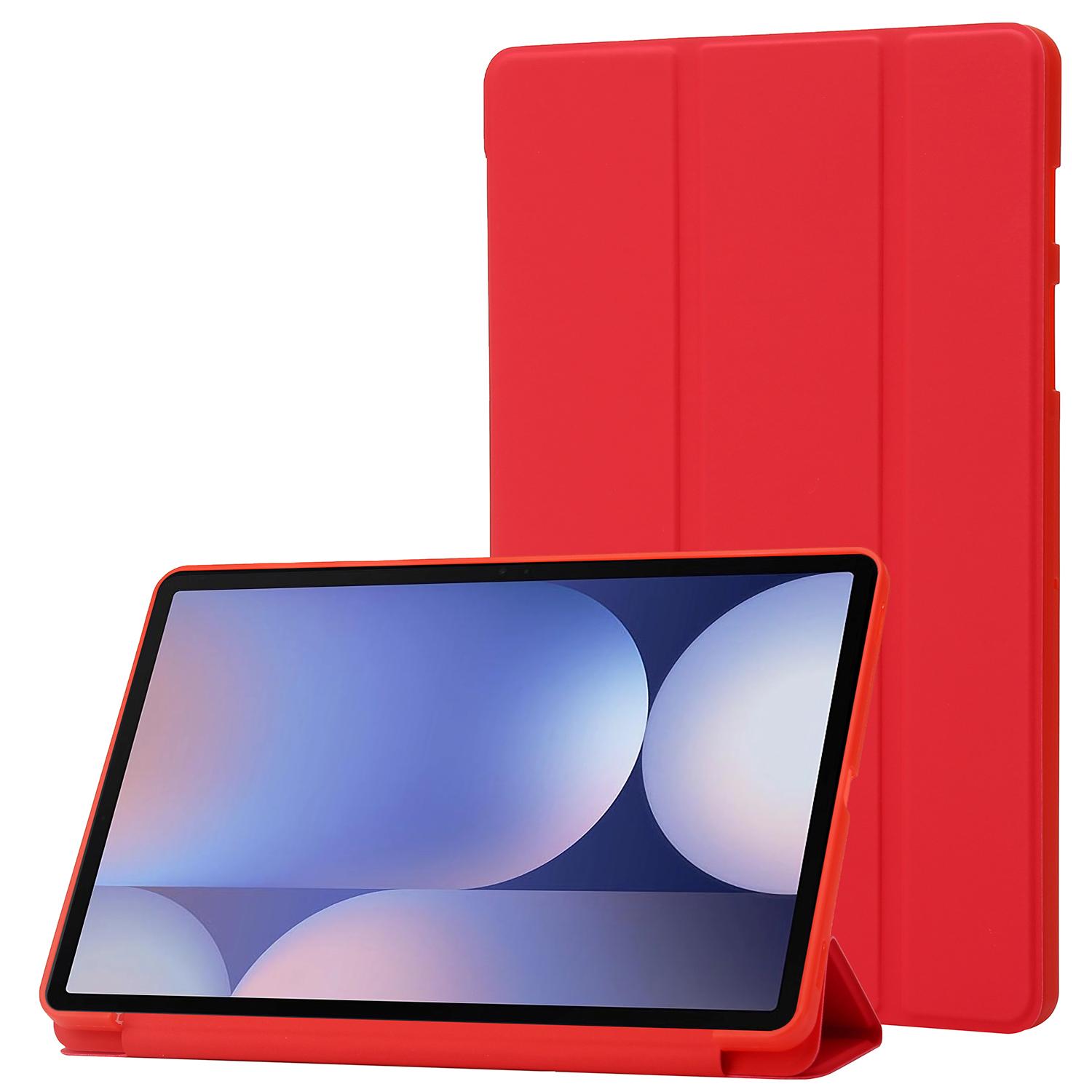 Для Samsung Galaxy Tab S10+ Чохол PU Шкіра+Силікон Трискладний Стенд Чохол для Планшета Red
Для Samsung Galaxy Tab S10+ Чохол PU Шкіра+Силікон Трискладний Стенд Чохол для Планшета Red