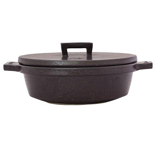 Nagatanizono Bistro Earthenware Pot, Black, 15779
Nagatanizono Bistro Earthenware Pot, Black, 15779