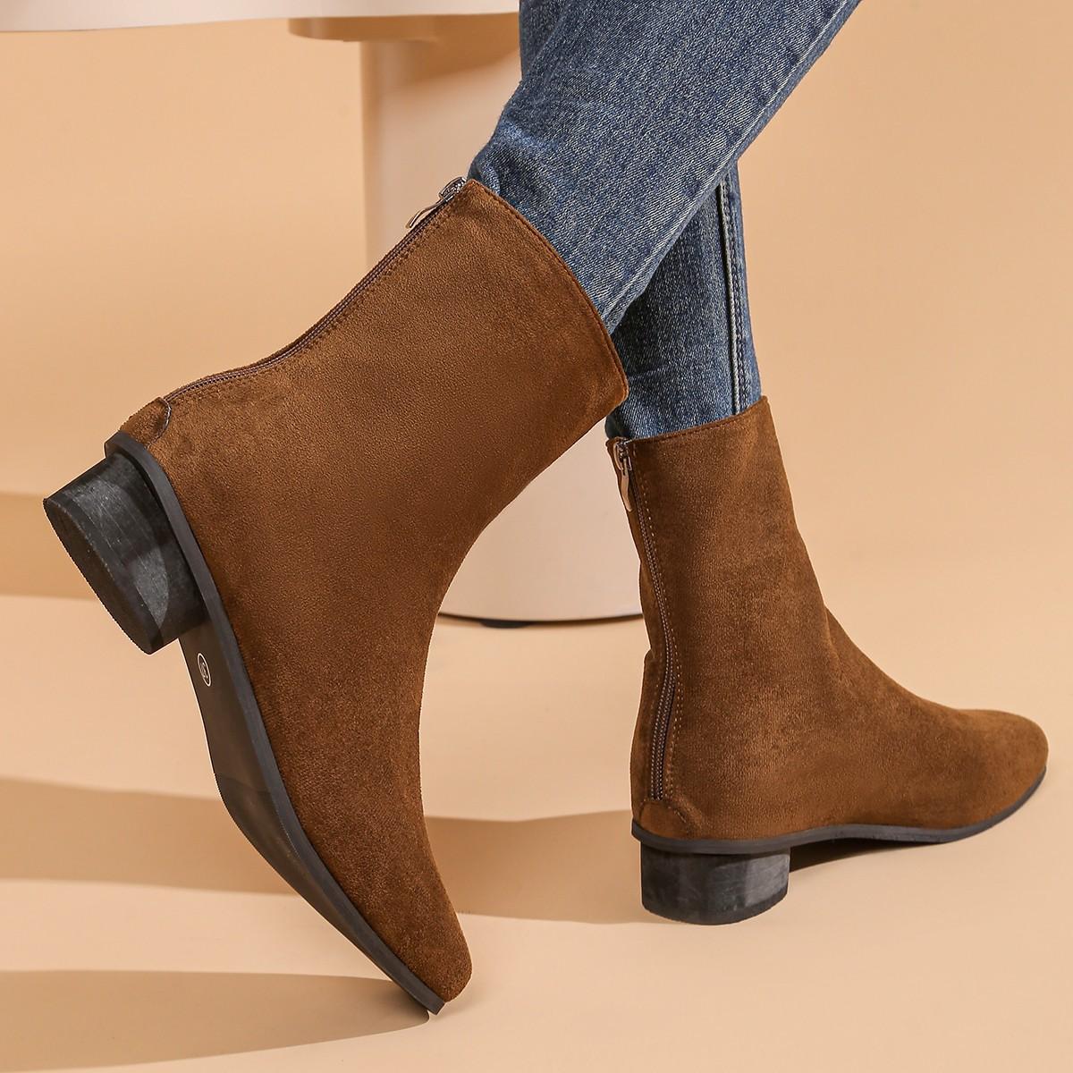 2025wish foreign trade large size thick heel non-slip thin boots women wear pointed rear zipper velvet warm women s boots 42 темно-коричневого кольору
2025wish foreign trade large size thick heel non-slip thin boots women wear pointed rear zipper velvet warm women s boots 42 темно-коричневого кольору