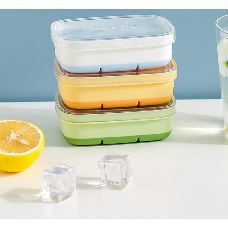 6 Grid Ice Cube Mold, Large Capacity, Household Freezer Ice Box, Refrigerator Freezer Ice Cube Mold With Lid 6 grids жовтий
6 Grid Ice Cube Mold, Large Capacity, Household Freezer Ice Box, Refrigerator Freezer Ice Cube Mold With Lid 6 grids жовтий