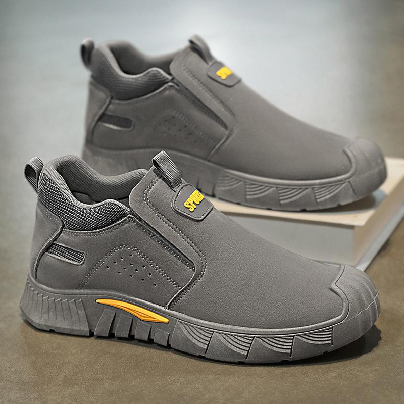 Men s shoes spring new breathable one-pedal soft-soled men s sports dad shoes dirt-resistant construction site work labor insurance men s shoes 39
Men s shoes spring new breathable one-pedal soft-soled men s sports dad shoes dirt-resistant construction site work labor insurance men s shoes 39