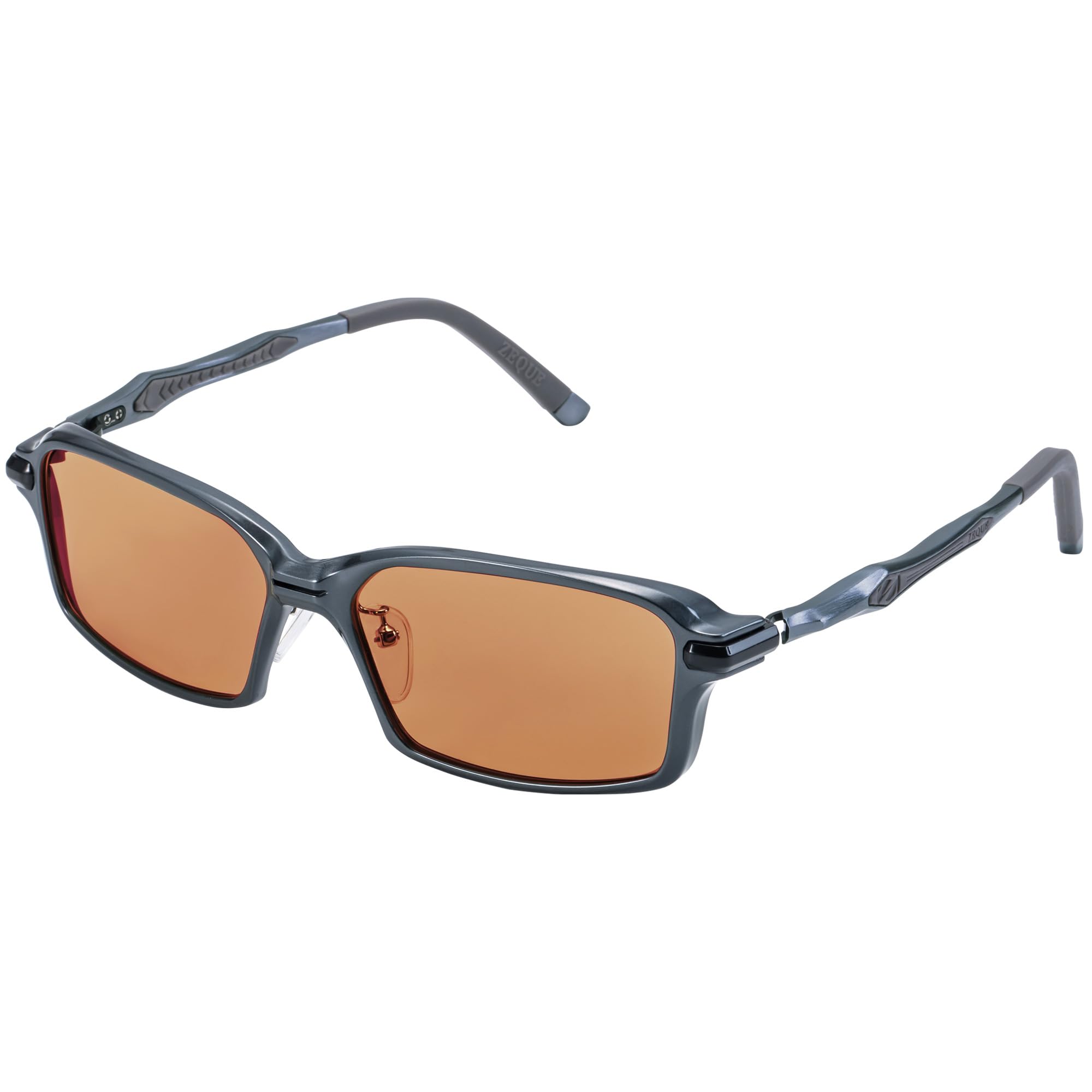 Zeque Polarized Sunglasses Spike Gunmetal LUSTER ORANGE F-2068
Zeque Polarized Sunglasses Spike Gunmetal LUSTER ORANGE F-2068