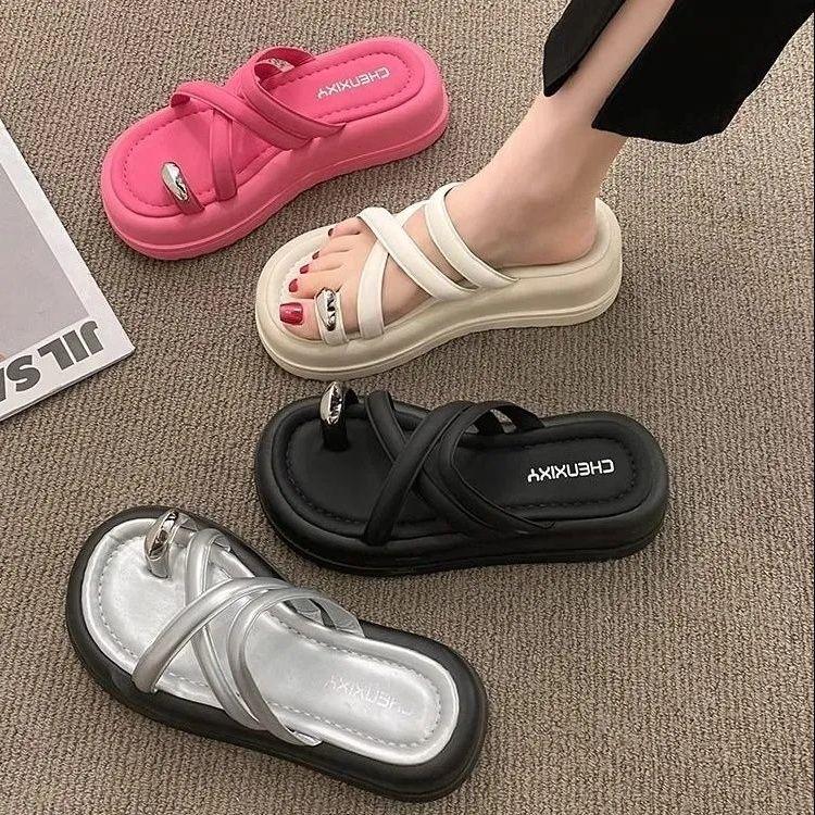 Xiaoxiangfeng office sandals summer new high-end outer wear muffin thick-soled cover toe one-word drag women s shoes 35
Xiaoxiangfeng office sandals summer new high-end outer wear muffin thick-soled cover toe one-word drag women s shoes 35