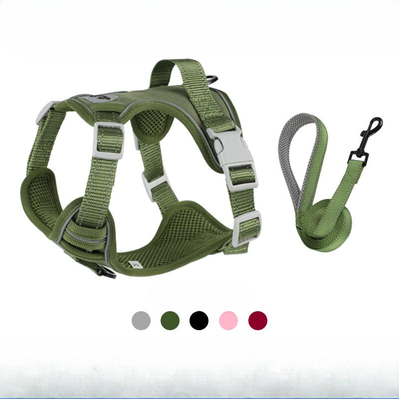 New Dog Leash Vest Style Pet Chest Strap Chest Back Cover Reflective Breathable Dog Leash Dog Leash S
New Dog Leash Vest Style Pet Chest Strap Chest Back Cover Reflective Breathable Dog Leash Dog Leash S
