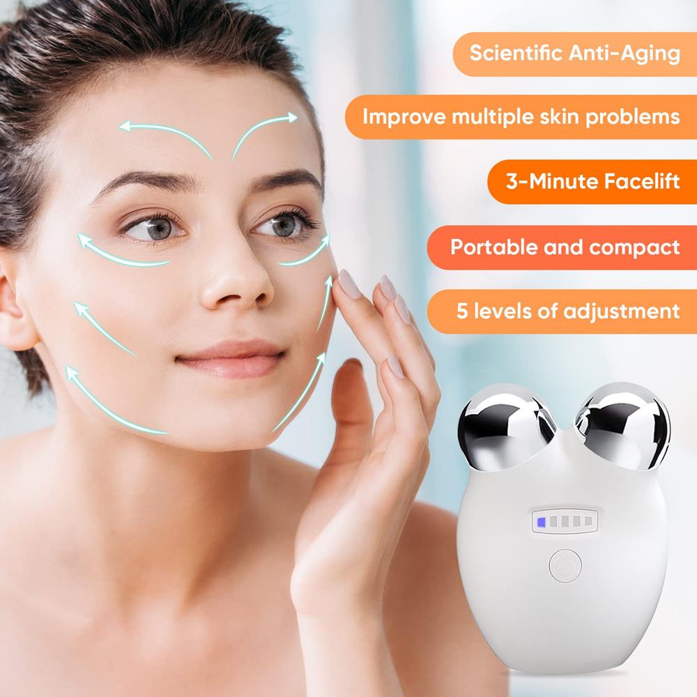 EMS Face Roller Микротоковая подтяжка лица Удаление двойного подбородка Линия челюсти V-образный лифтинговый аппарат для подтяжки кожи Антивозрастной белый
EMS Face Roller Микротоковая подтяжка лица Удаление двойного подбородка Линия челюсти V-образный лифтинговый аппарат для подтяжки кожи Антивозрастной белый