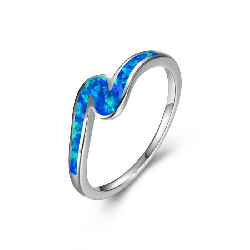 New product cold wind S ring simple personalized fashion jewelry no. 10 синій
New product cold wind S ring simple personalized fashion jewelry no. 10 синій