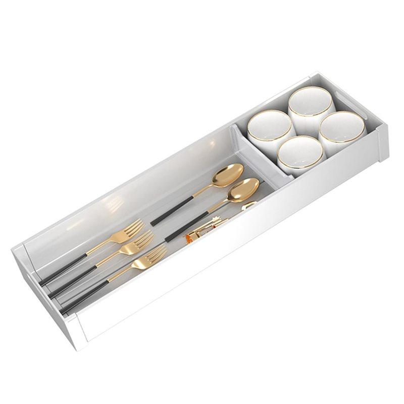 A34R Kitchen Drawer Organizer-Cutlery Storage Tray Long Size,Durable Space-Saving Design-Versatile For Home And Office Use білий
A34R Kitchen Drawer Organizer-Cutlery Storage Tray Long Size,Durable Space-Saving Design-Versatile For Home And Office Use білий