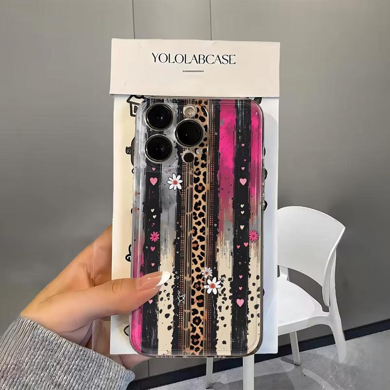 Creative Leopard Print Clear Phone Case For Samsung Galaxy S26 S25 Ultra S24 S23 FE S22 S21 Plus S20 A73 Silicone Cover Galaxy S21 Ultra 5G
Creative Leopard Print Clear Phone Case For Samsung Galaxy S26 S25 Ultra S24 S23 FE S22 S21 Plus S20 A73 Silicone Cover Galaxy S21 Ultra 5G