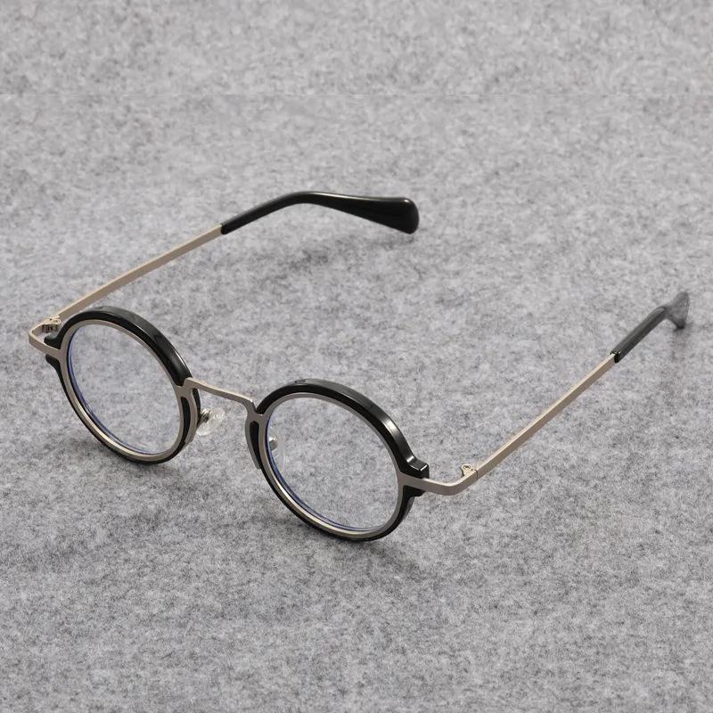 Retro Round Full Frame Optical Glasses for Women and Men HD Clear Lens Anti-Blue Light Exquisite Luxury Designer Eyeglasses
Retro Round Full Frame Optical Glasses for Women and Men HD Clear Lens Anti-Blue Light Exquisite Luxury Designer Eyeglasses