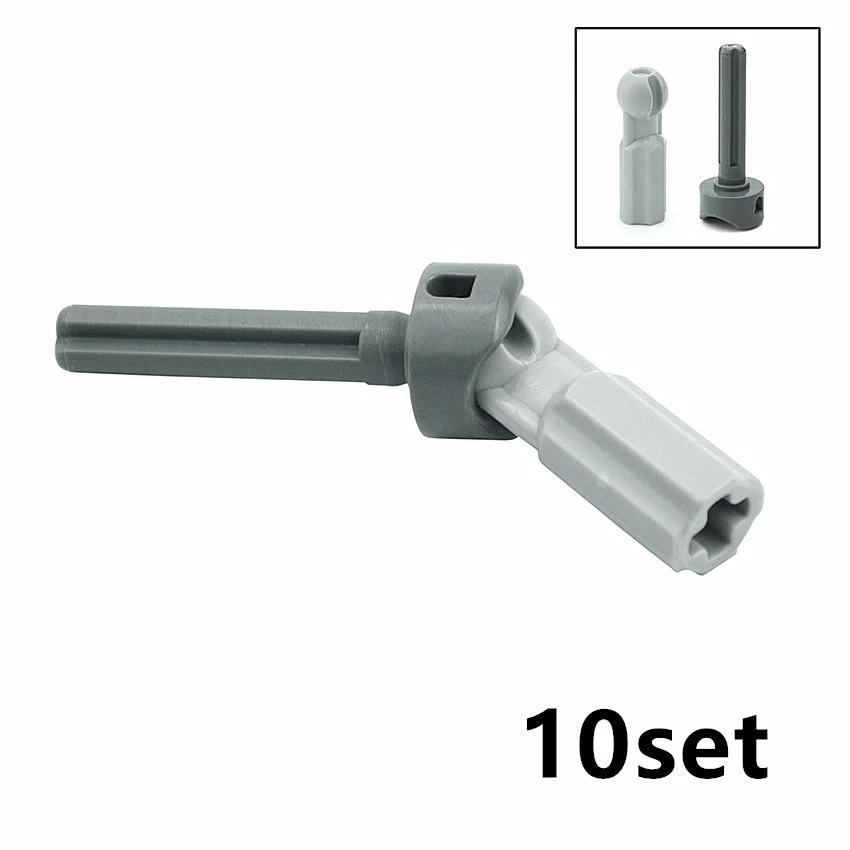 Technical Axle Steering CV Ball Joint Drive 10Pcs/Set Building Blocks Part Connector Cardan Joint Compatible 32494 52730 52731
Technical Axle Steering CV Ball Joint Drive 10Pcs/Set Building Blocks Part Connector Cardan Joint Compatible 32494 52730 52731