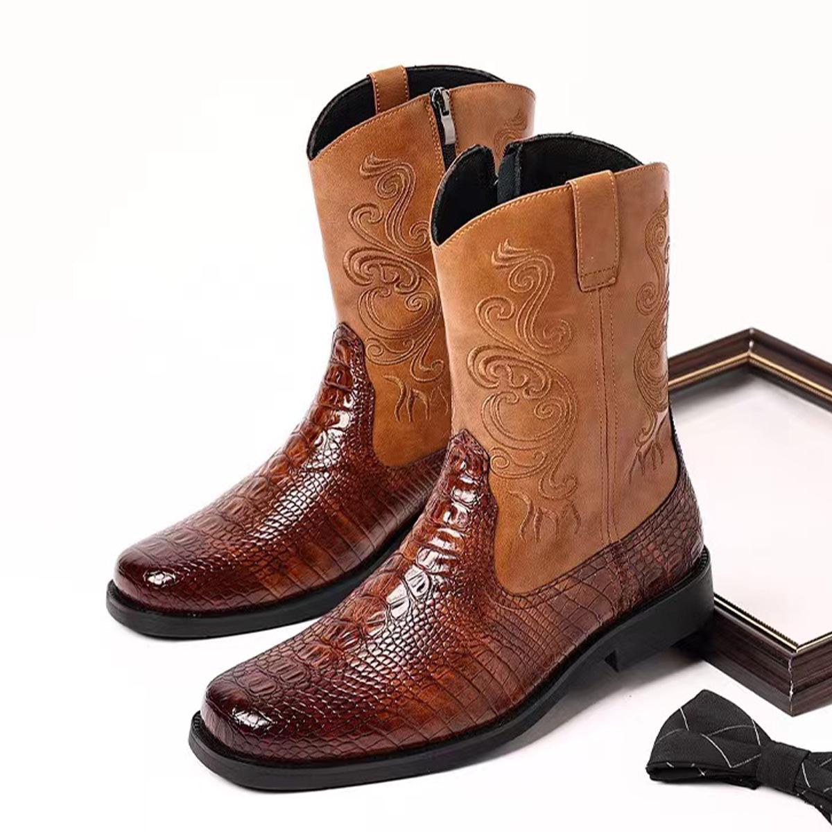Men s Mid-top Versatile Leather Martin Boots - British Style Fashion Trend 41 коричневый
Men s Mid-top Versatile Leather Martin Boots - British Style Fashion Trend 41 коричневый