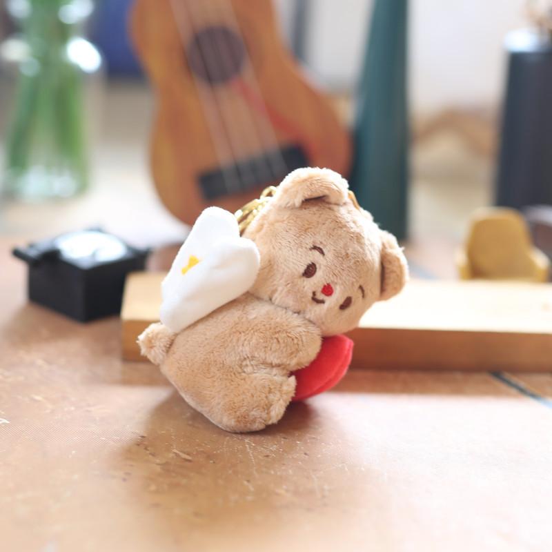 Милая милая подвеска Love Butter Bear, плюшевая игрушка, кукла, сумка, подвесной брелок, кукла 12Cm
Милая милая подвеска Love Butter Bear, плюшевая игрушка, кукла, сумка, подвесной брелок, кукла 12Cm