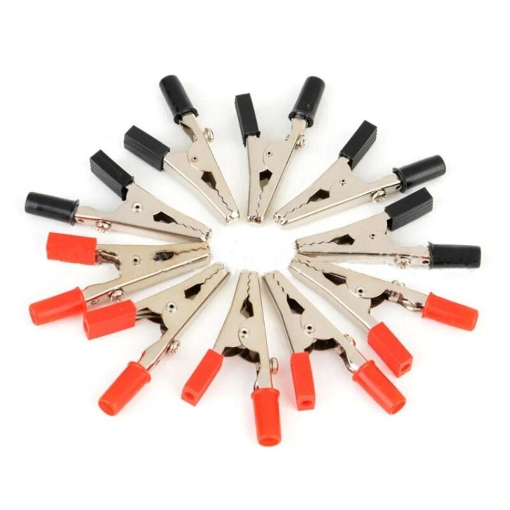 10 Pcs Electronic Product Metal Alligator Clips Solder Ports Screws Test Clips Cable Lead Metal Crocodile Electrical Test червоний
10 Pcs Electronic Product Metal Alligator Clips Solder Ports Screws Test Clips Cable Lead Metal Crocodile Electrical Test червоний